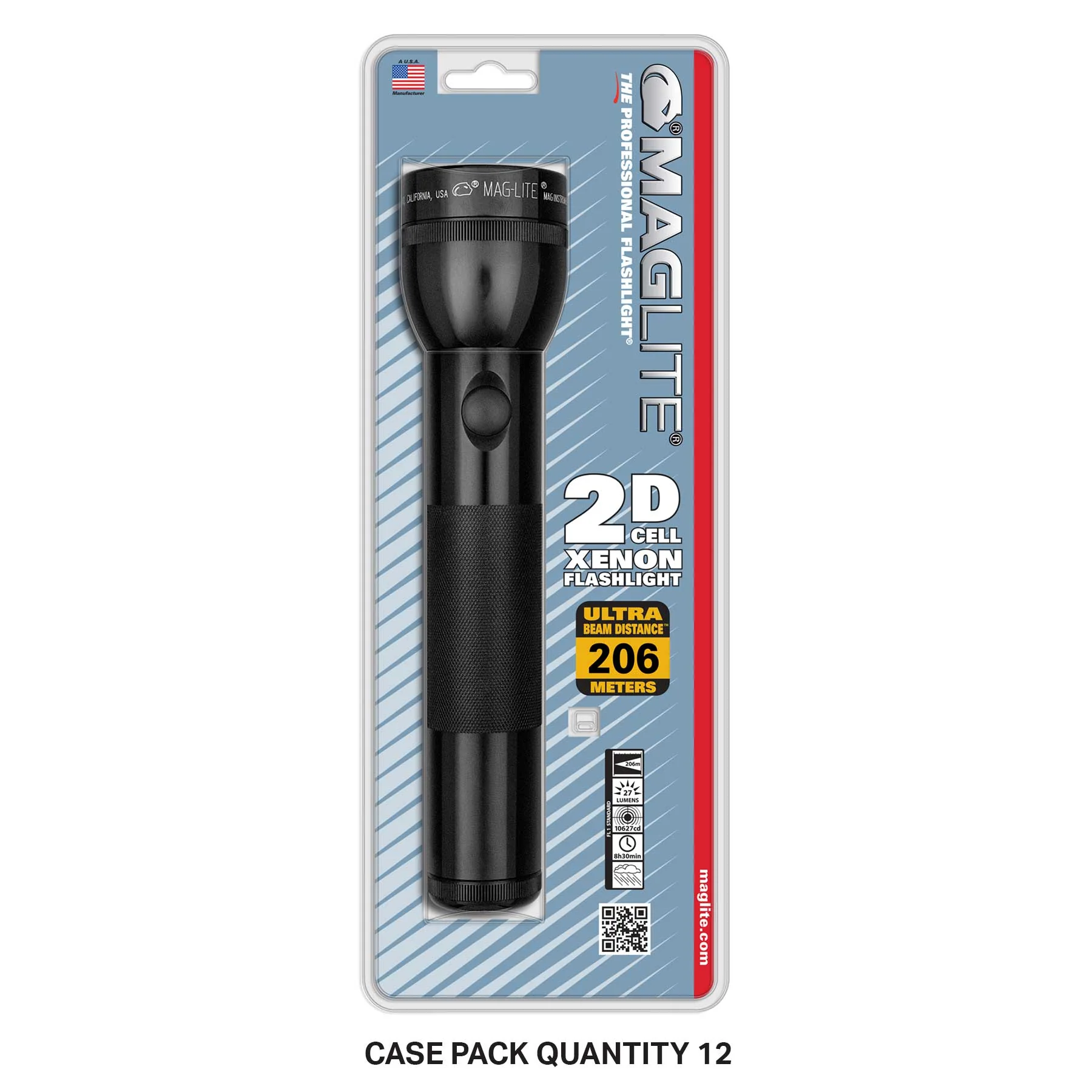 B2B - Maglite 2-Cell D Xenon Flashlight