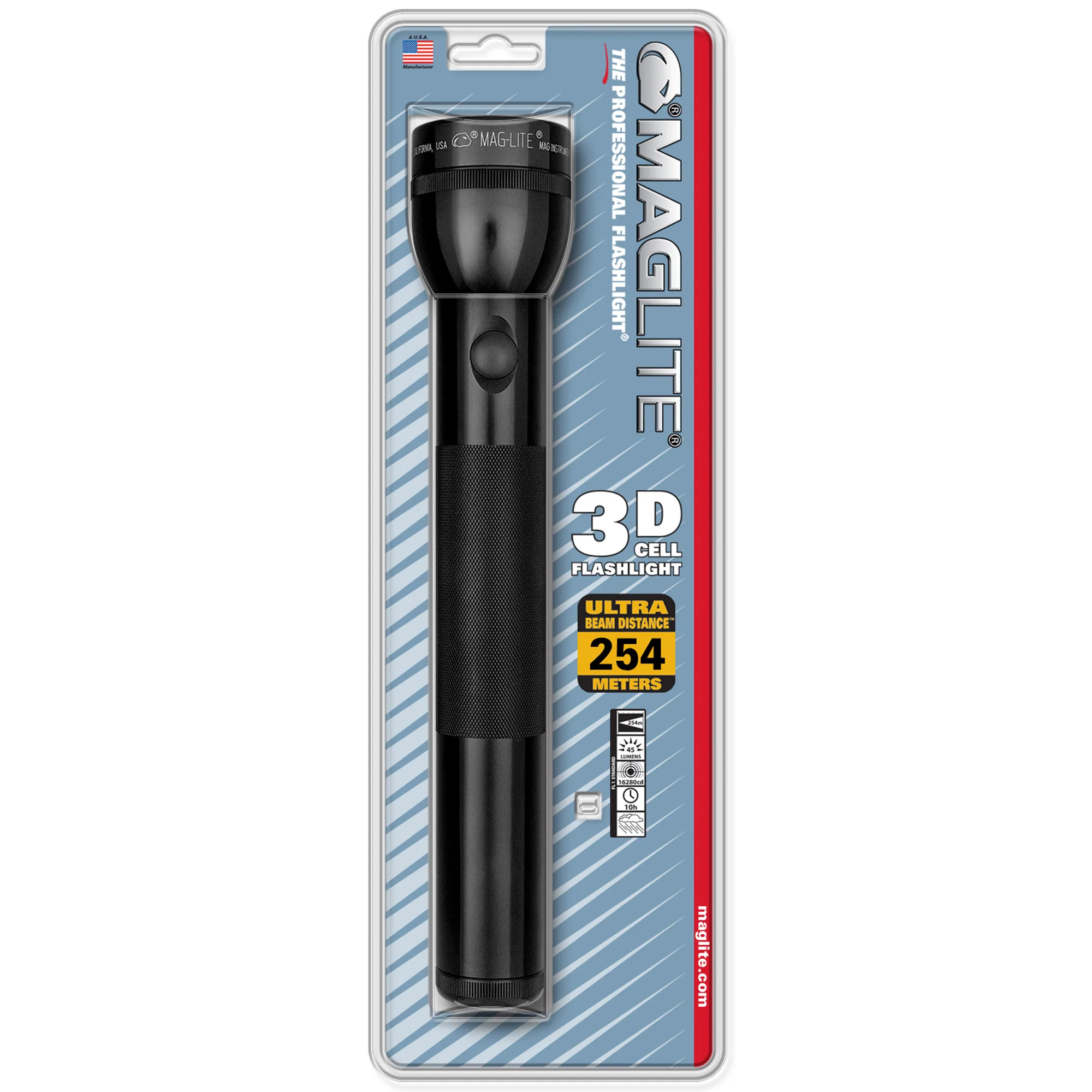 B2B - Maglite 3-Cell D Incandescent Flashlight