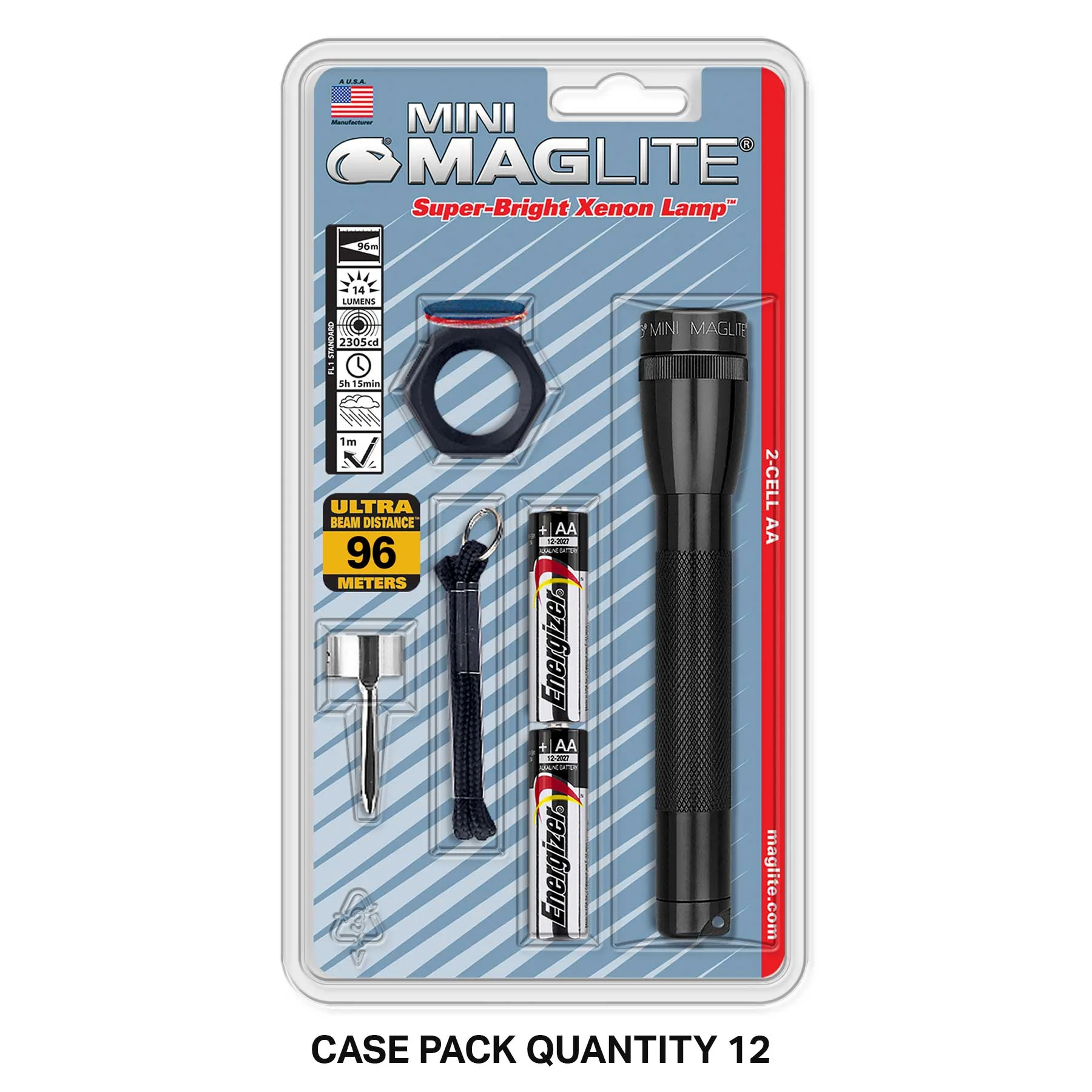 B2B - Mini Maglite Xenon 2AA Combo Pack