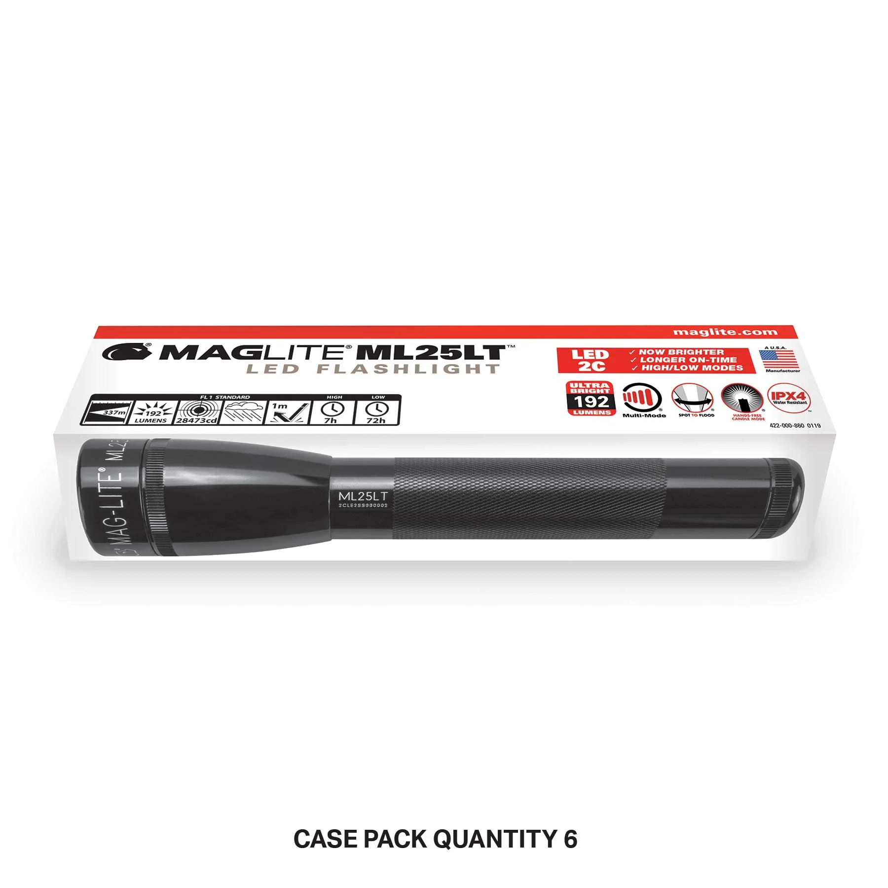 B2B - ML25LT LED 2-Cell C Flashlight