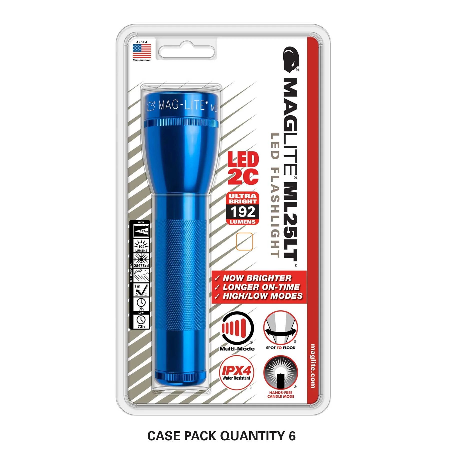 B2B - ML25LT LED 2-Cell C Flashlight
