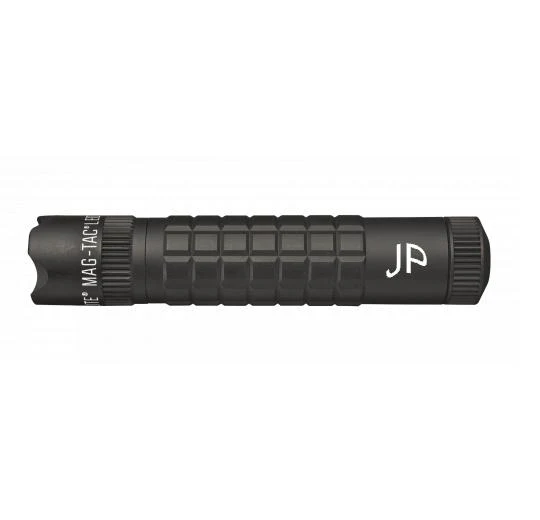 MAG-TAC CR123 LED Flashlight Crowned Bezel - Black - Custom Engraving