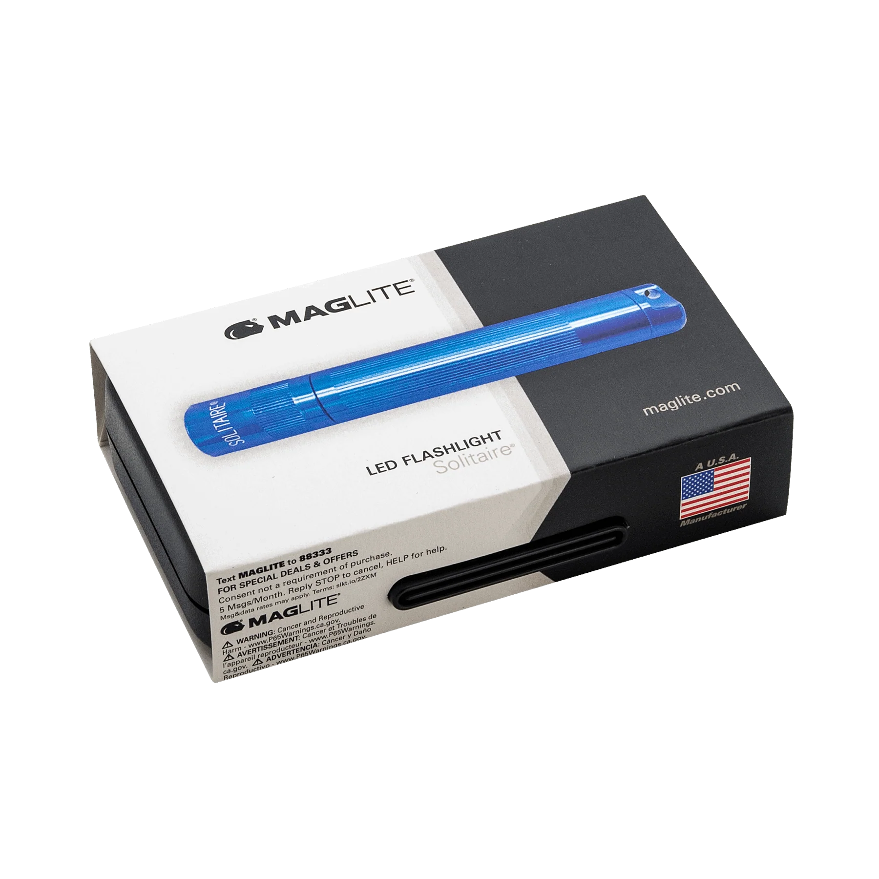 Maglite Solitaire LED - Be Mine - Key Chain Flashlight Blue - Image 2