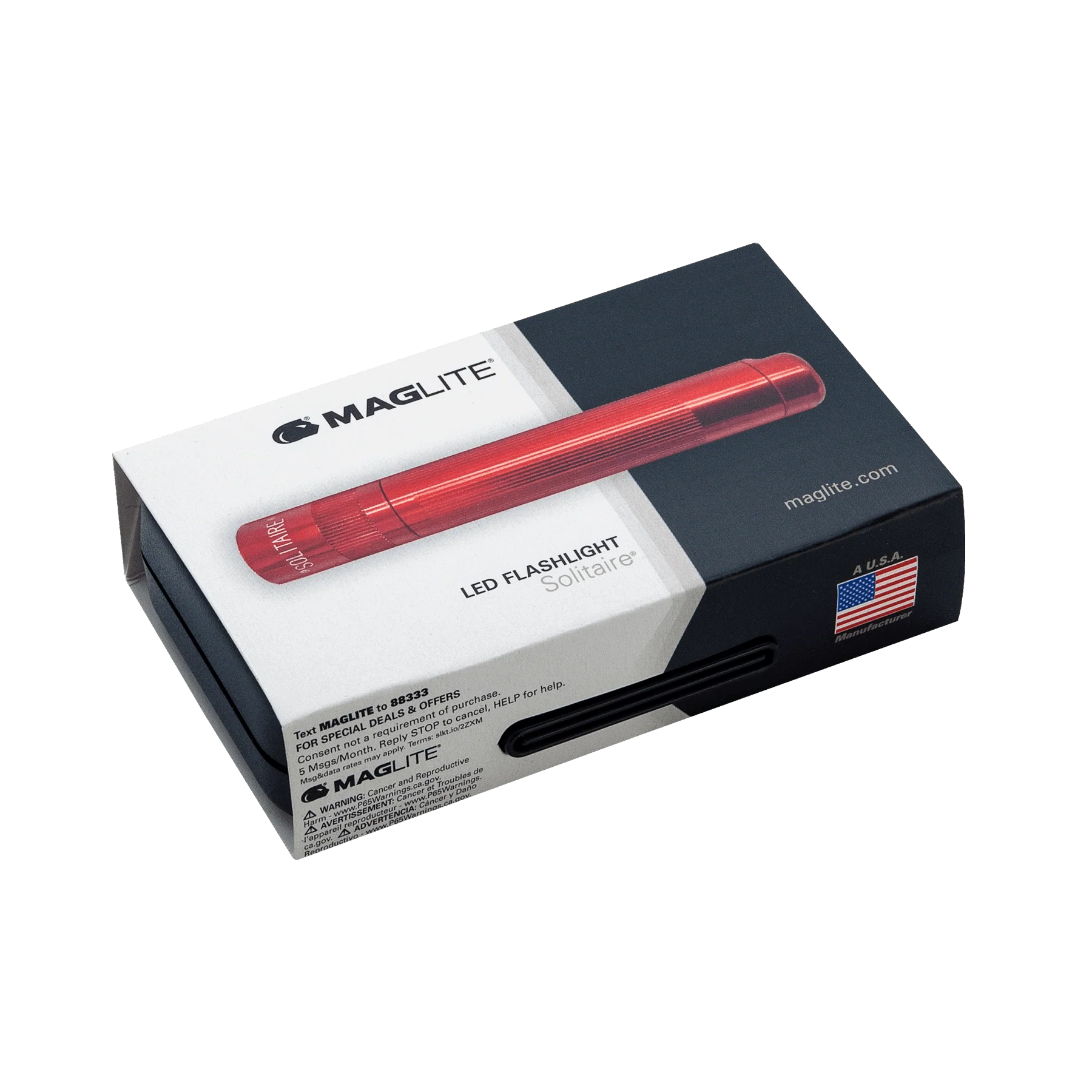 Maglite Solitaire LED - Be Mine - Key Chain Flashlight Red - Image 2