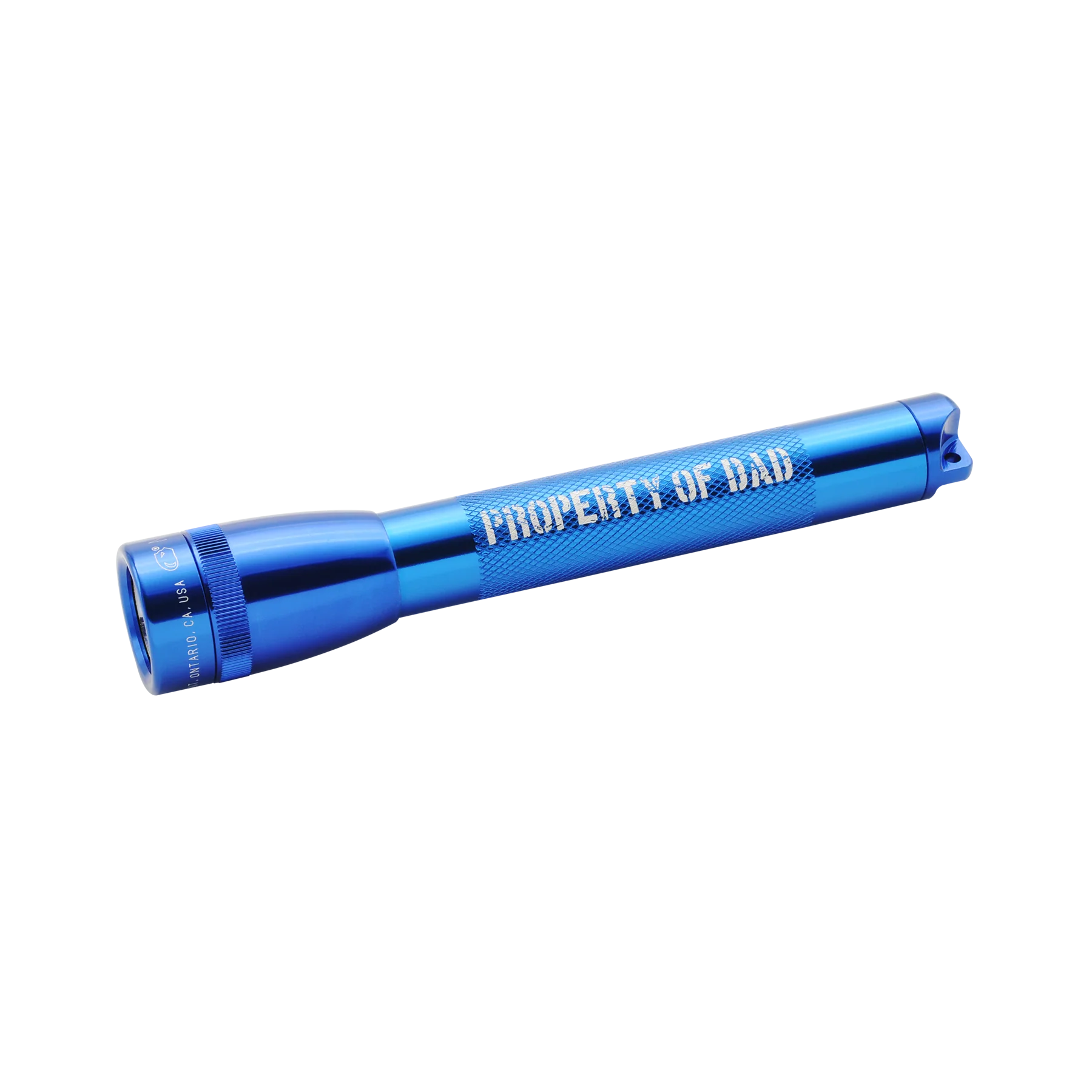 Mini Maglite Xenon 2AA - Property of Dad - Blue - Image 2