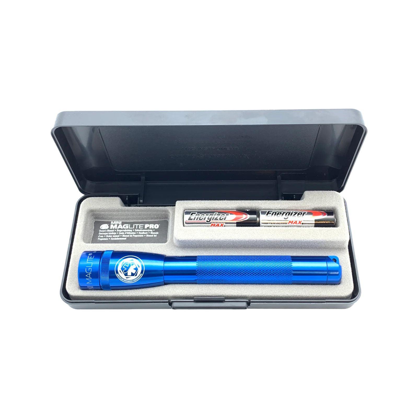 MINIMAG  AA 2 CELL PRO LED FLASHLIGHT, BLUE, with APA LOGO BUNDLE - Image 3