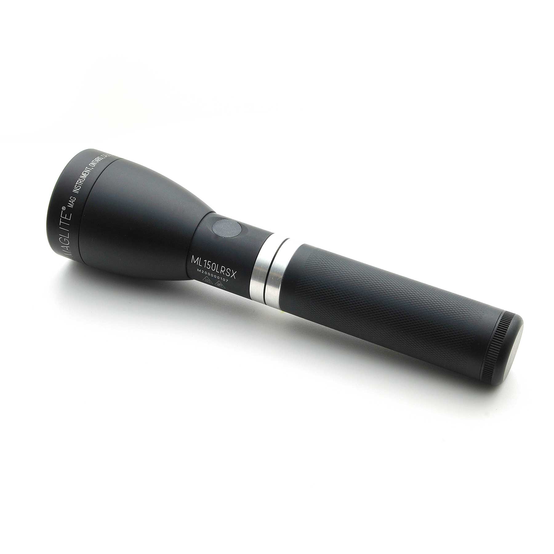 ML150LRSX Rechargeable LED Fast-Charging Flashlight - Matte Black - Custom Tactical Engraving - Image 3