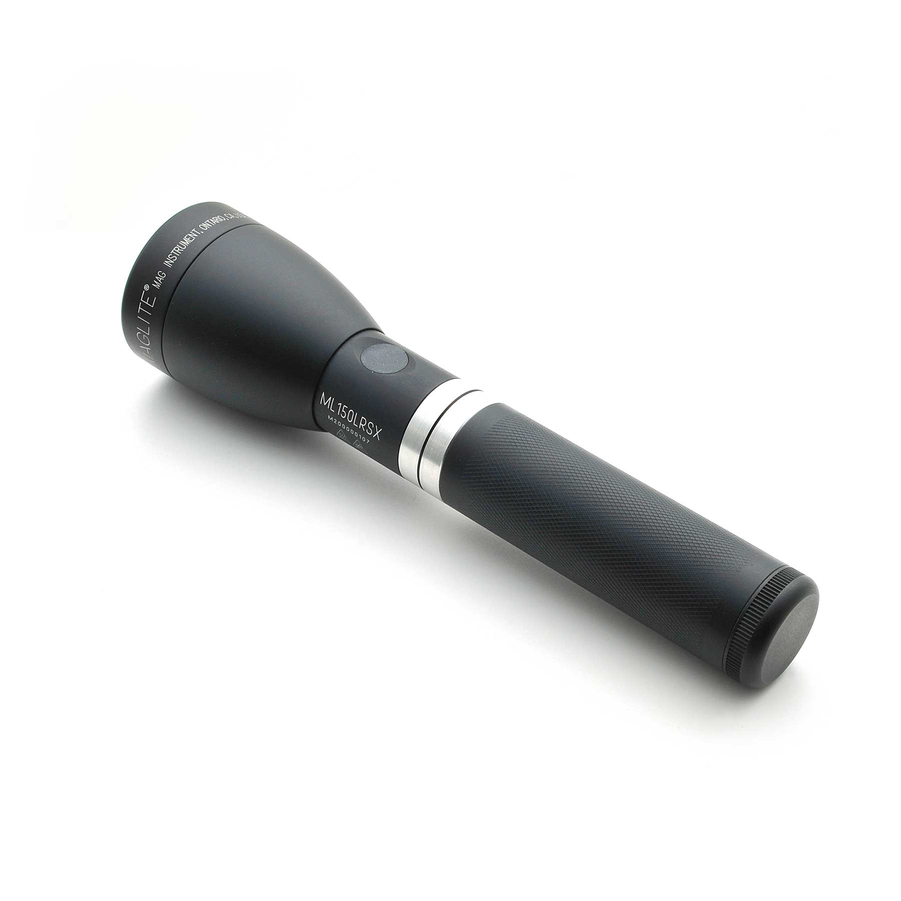 ML150LRSX Rechargeable LED Fast-Charging Flashlight - Matte Black - Custom Tactical Engraving - Image 4