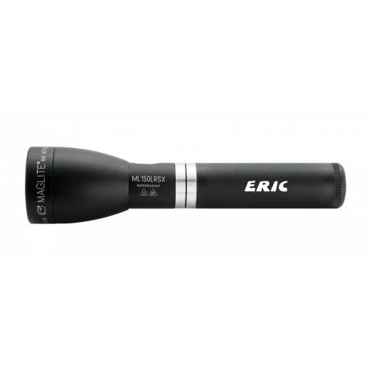 ML150LRSX Rechargeable LED Fast-Charging Flashlight - Matte Black - Custom Tactical Engraving