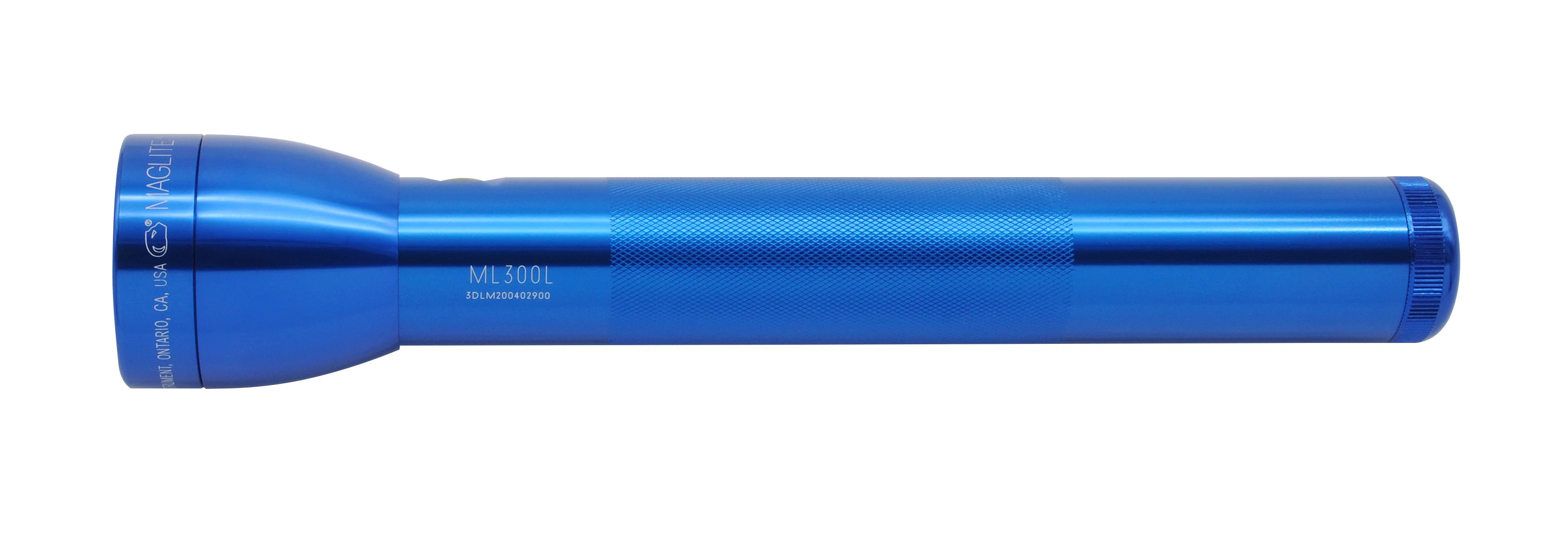 ML300L LED 3-Cell D Flashlight - Blue - Custom Engraving - Image 2