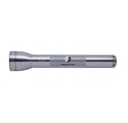 ML300L LED 3-Cell D Flashlight - Gray - Custom Engraving