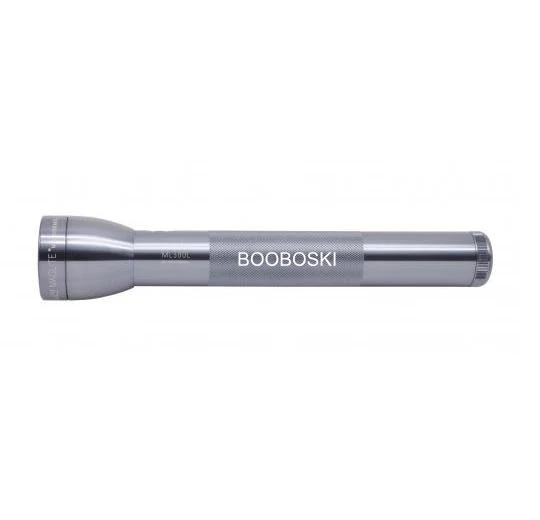 ML300L LED 3-Cell D Flashlight - Gray - Custom Engraving