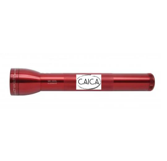 ML300L LED 3-Cell D Flashlight - Red - Custom Engraving