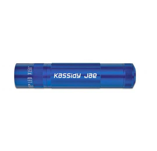 XL50 LED 3-Cell AAA - Blue - Custom Engraving